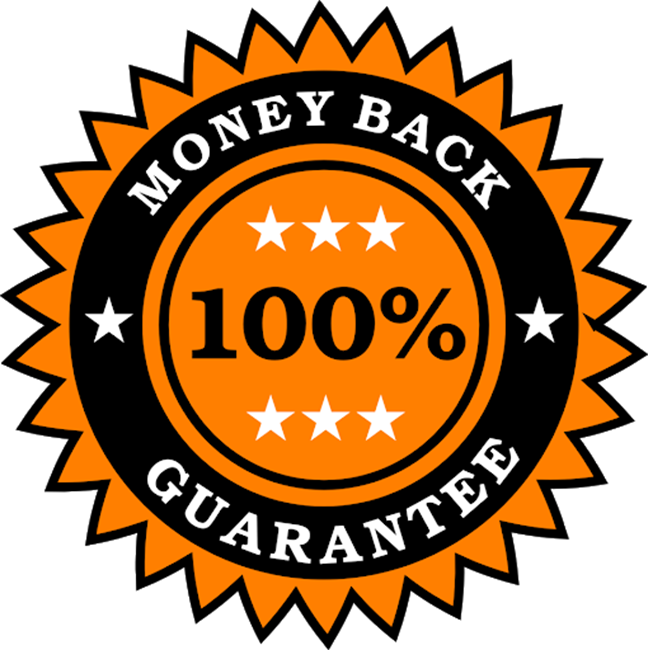 100% Money-Back Guarantee